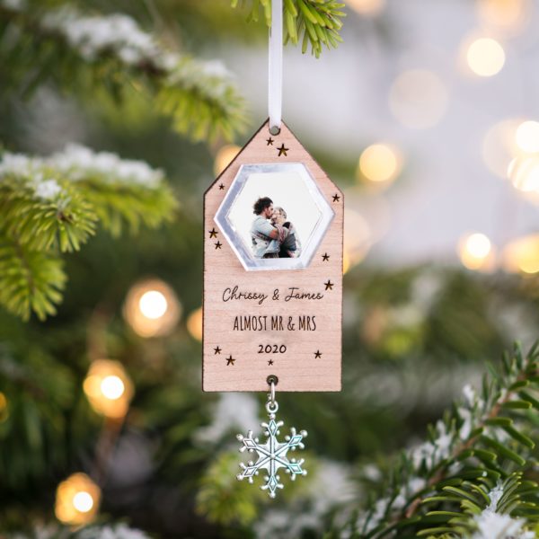 Almost Mr & Mrs Christmas Decoration